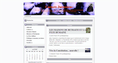 Desktop Screenshot of carnetsjurassiens.info